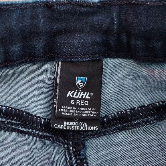 Kuhl Indigo Wash Skinny Jeans 6 Regular - Picture 3 of 9